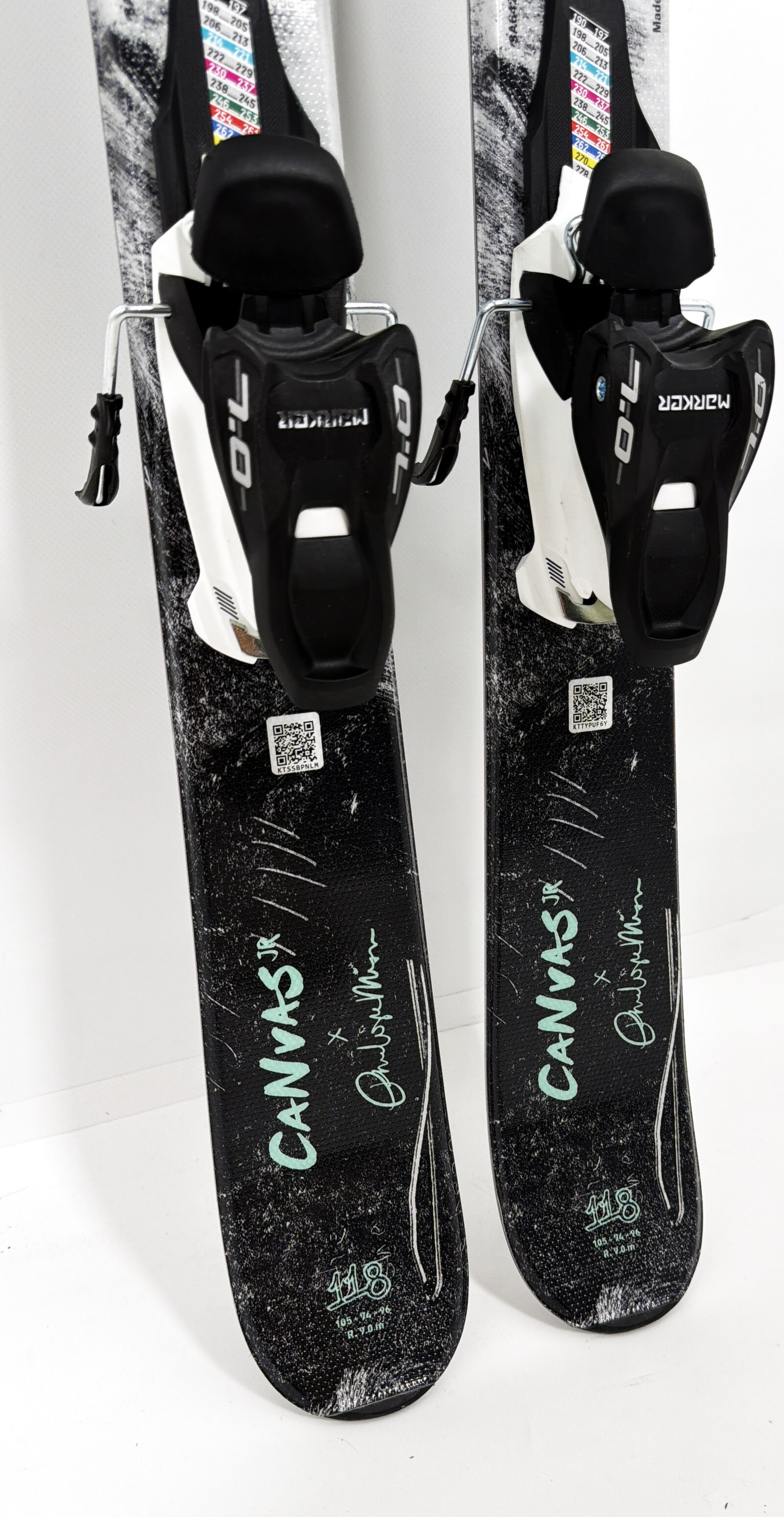 2027 Blizzard Canvas JR Skis Tail