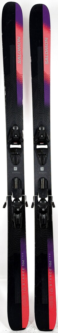 2024 Salomon Stance 102 Skis Topsheets