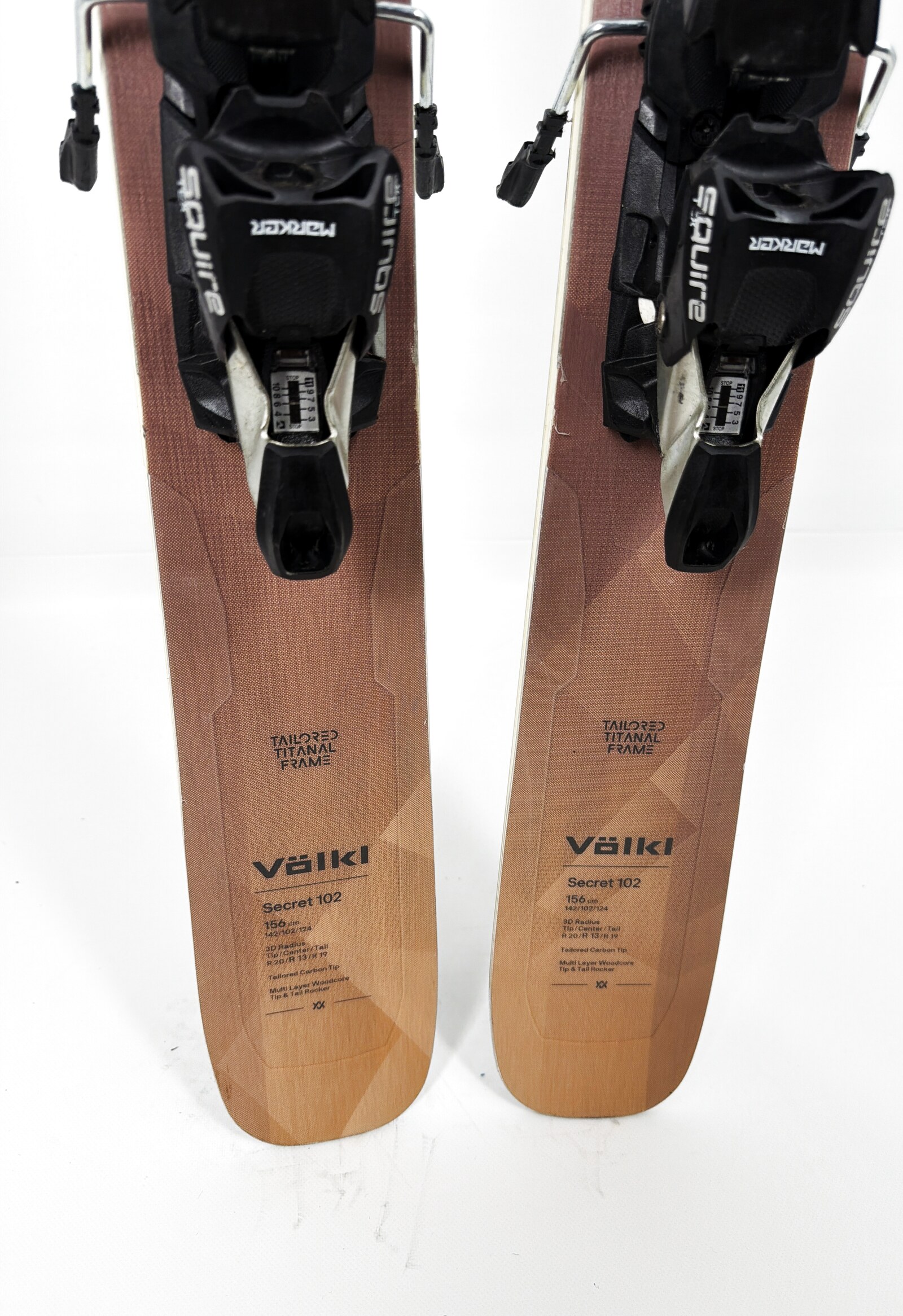 2025 Volkl Secret 102 Skis Tail