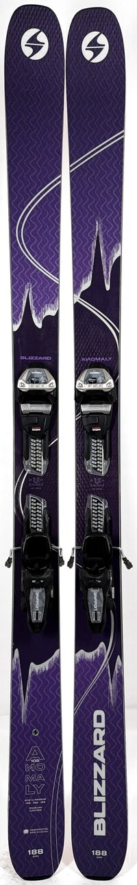 2025 Blizzard Anomaly 102 Skis Topsheets