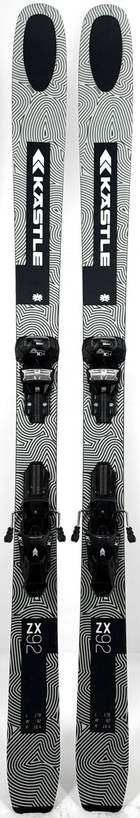 2026 Kastle ZX92 Skis Topsheets