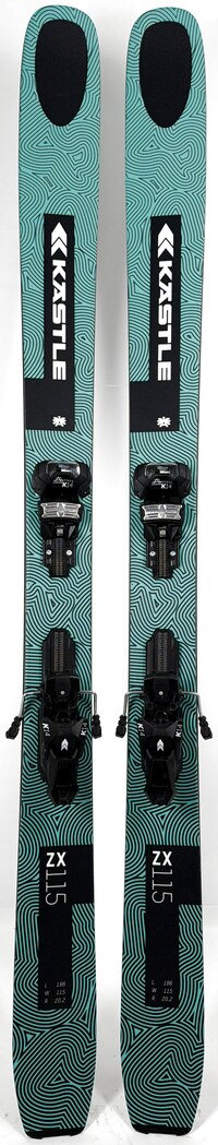 2026 Kastle ZX115 Skis Topsheets