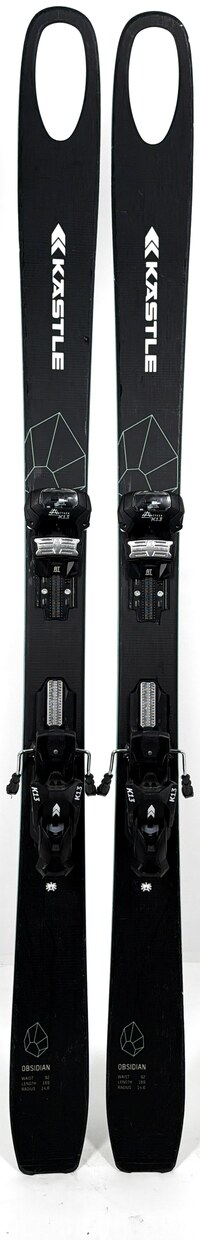 2026 Kastle Obsidian 92 Skis Topsheets