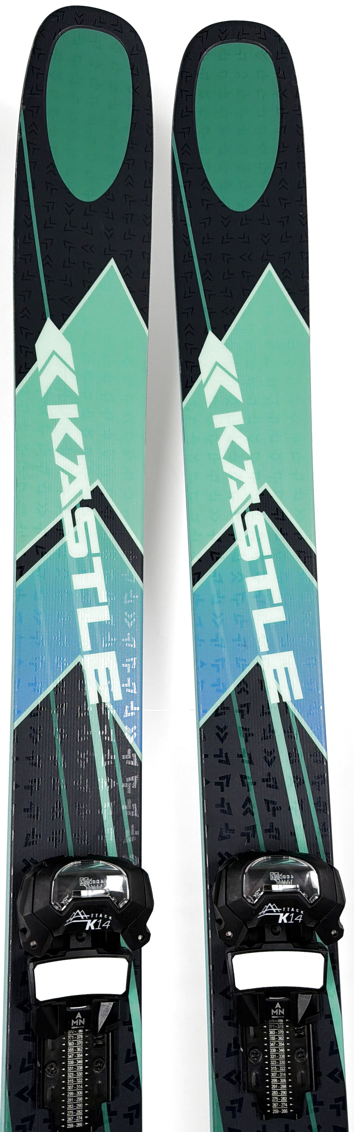 2027 Kastle Transcend 104 Skis Tip