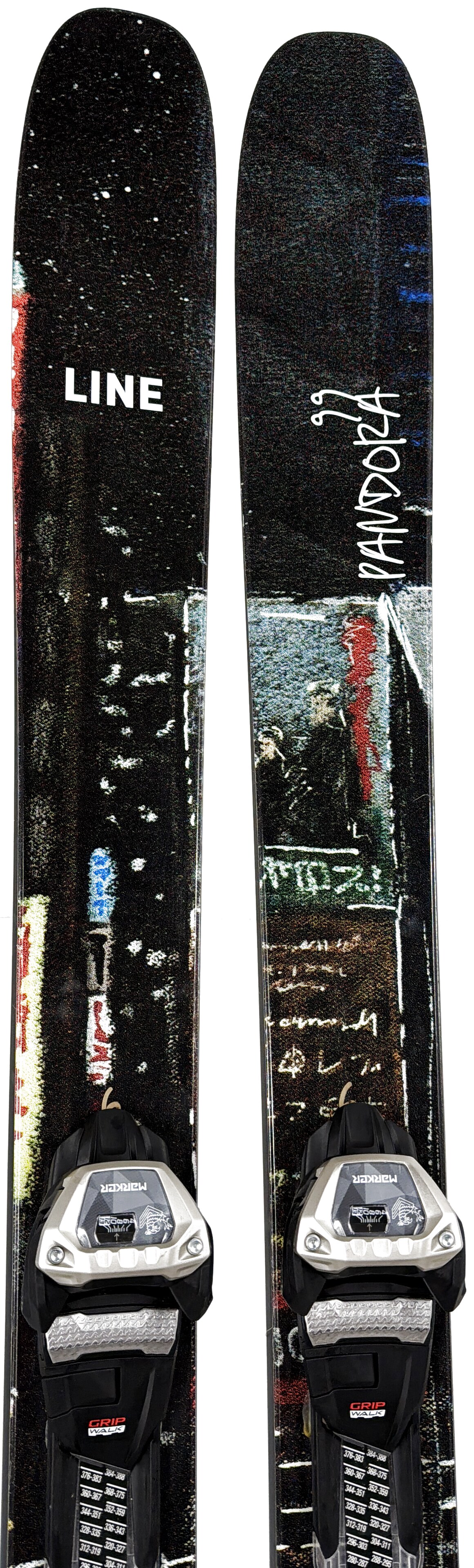2027 Line Pandora 99 Skis Tip