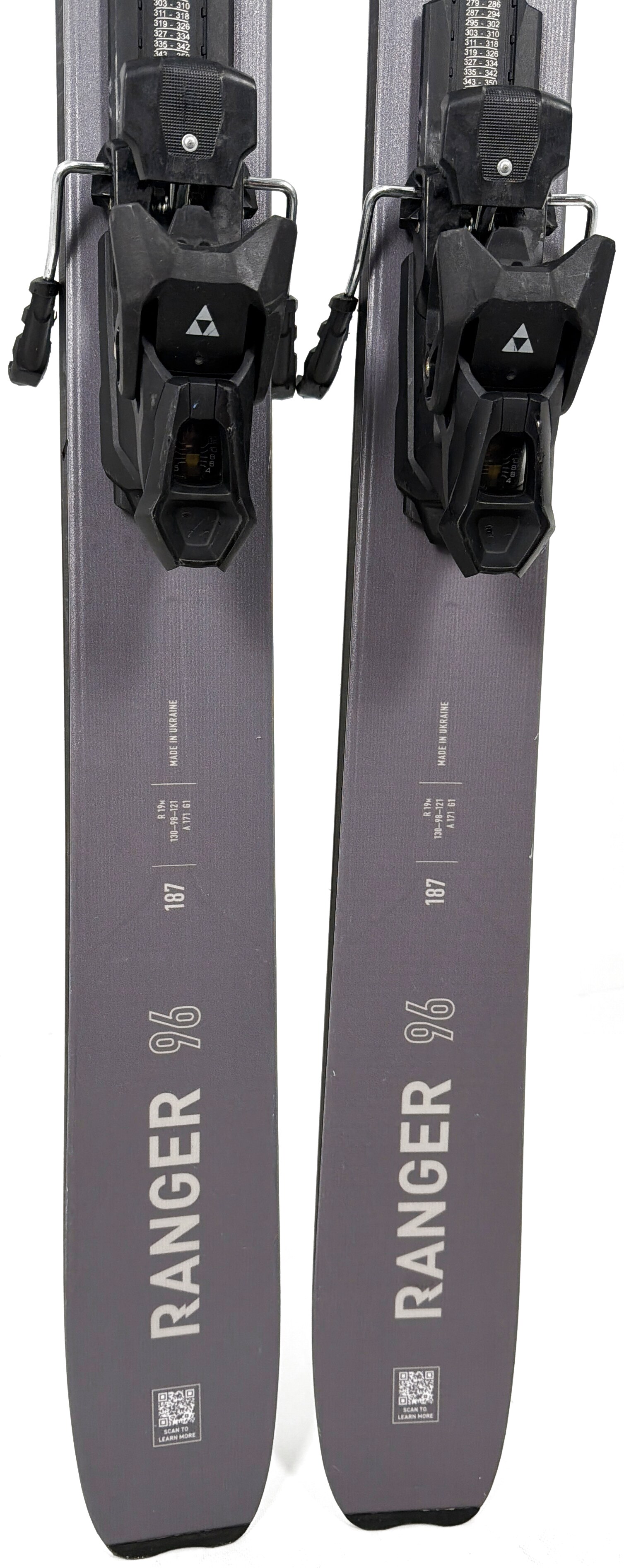 2025 Fischer Ranger 96 Skis Tail
