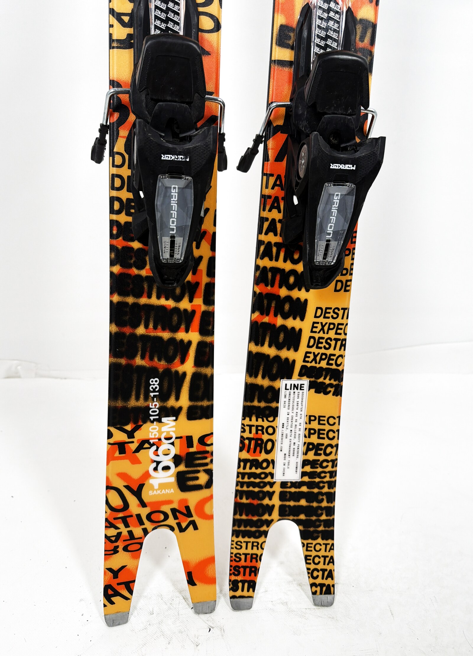 2027 Line Sakana Skis Tail