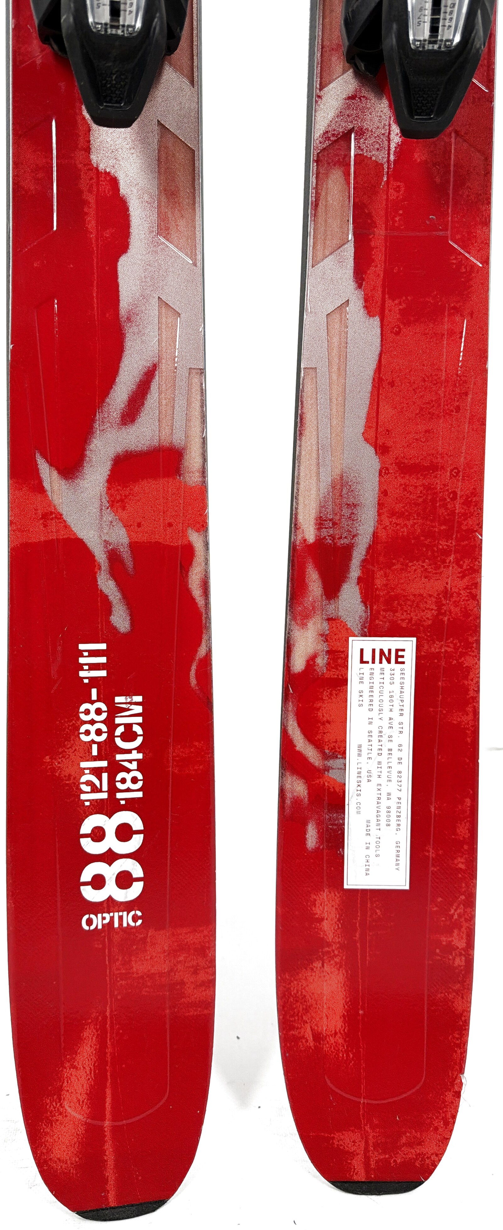 2027 Line Optic 88 Skis Tail
