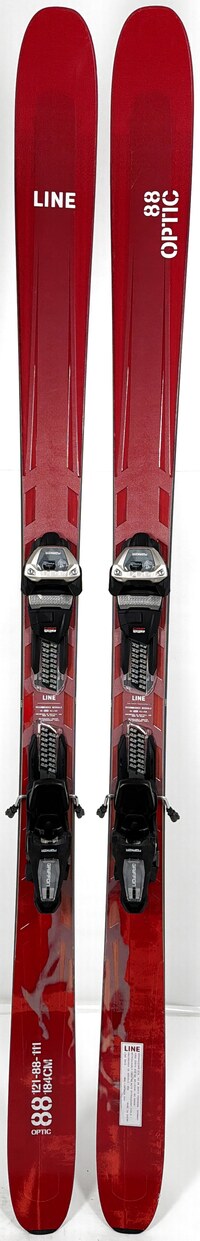 2027 Line Optic 88 Skis Topsheets