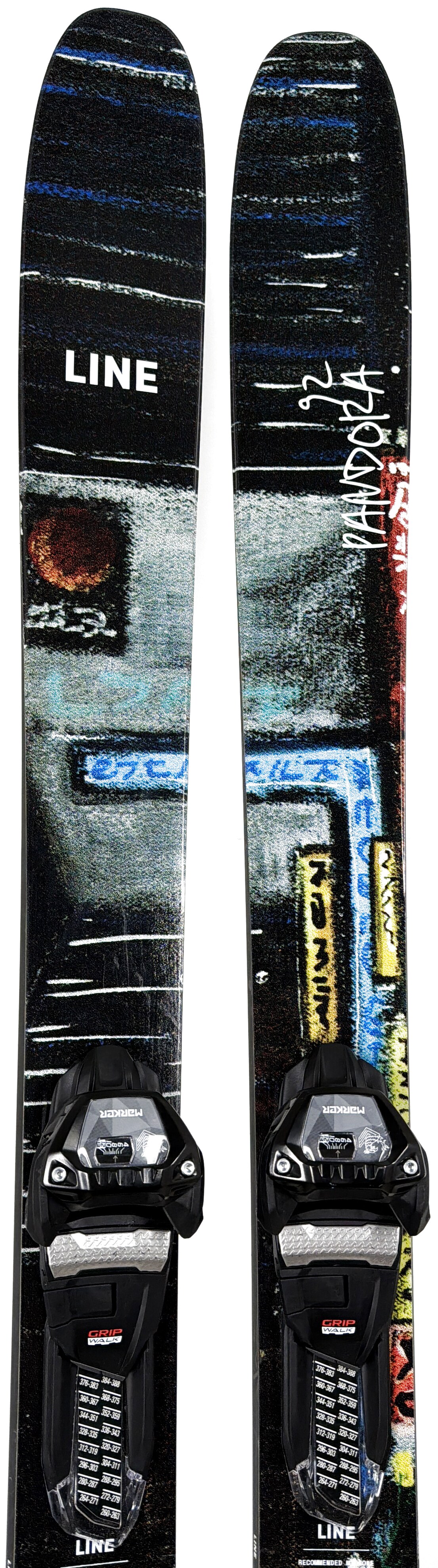 2027 Line Pandora 92 Skis Tip