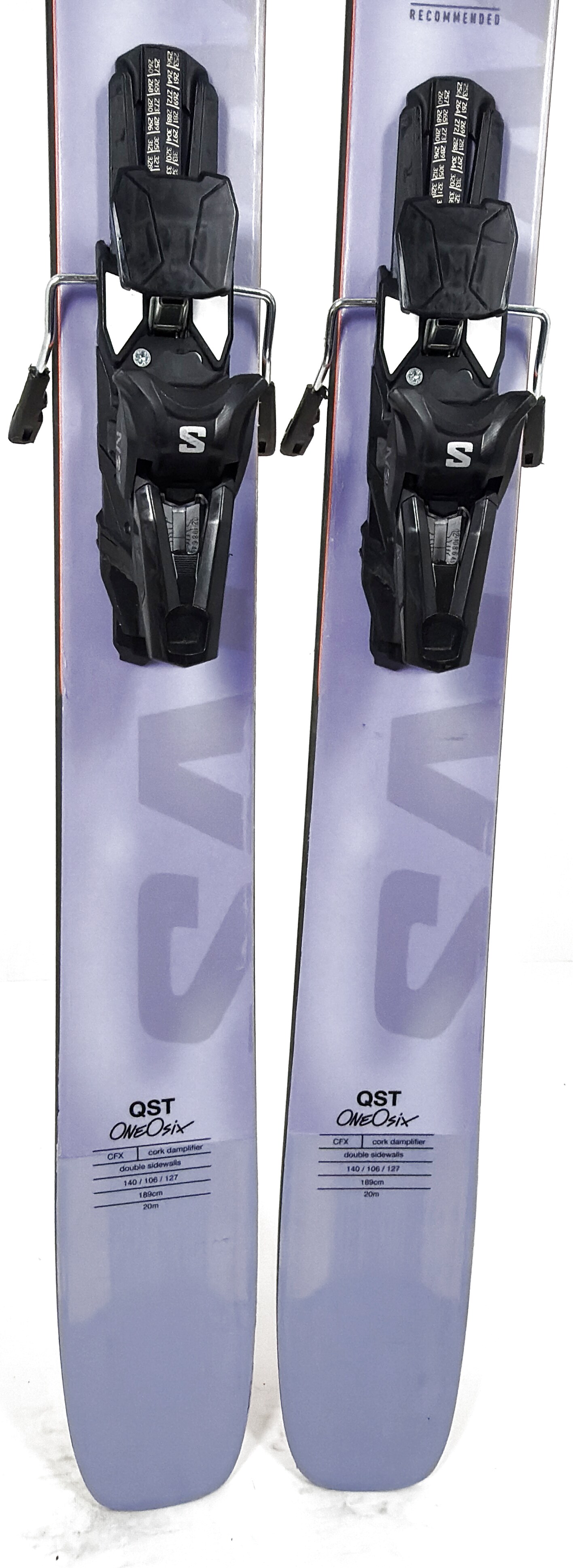2024 Salomon QST 106 Skis Tail