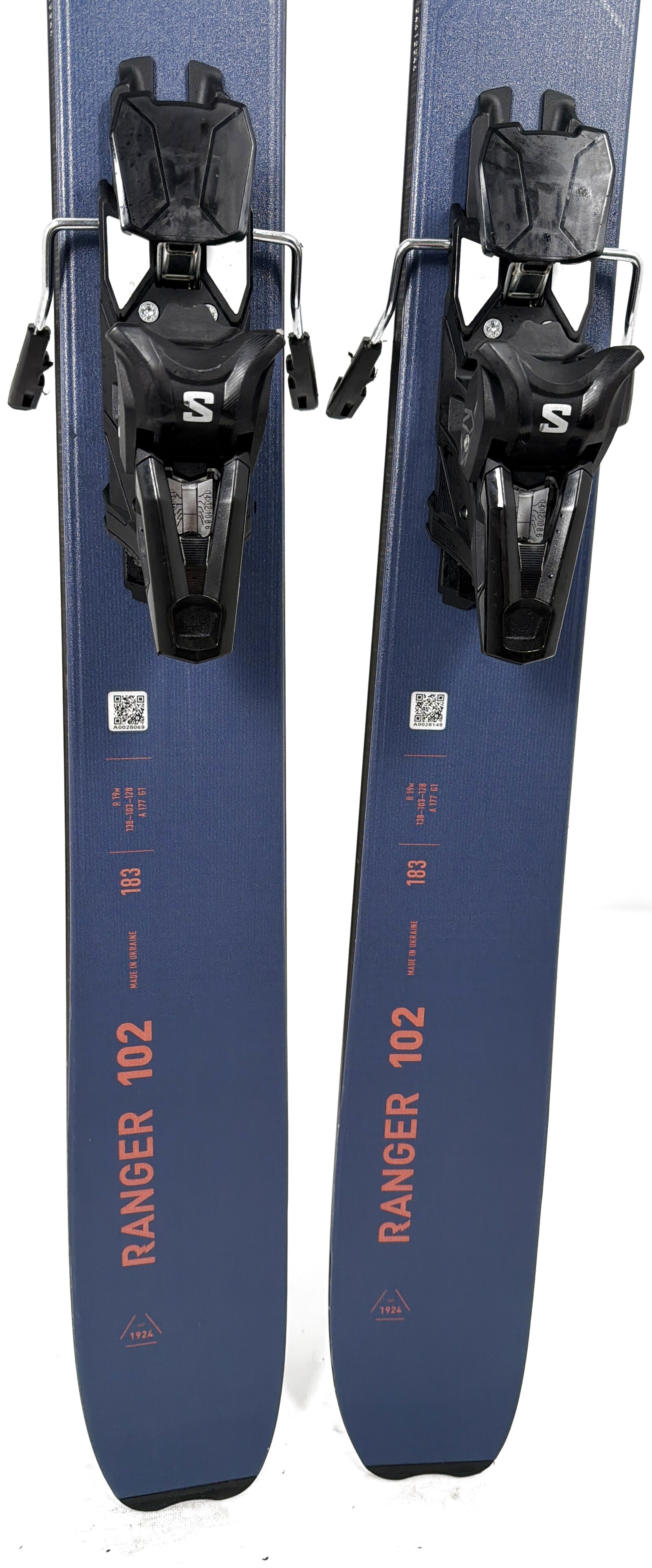 2024 Fischer Ranger 102 Skis Tail