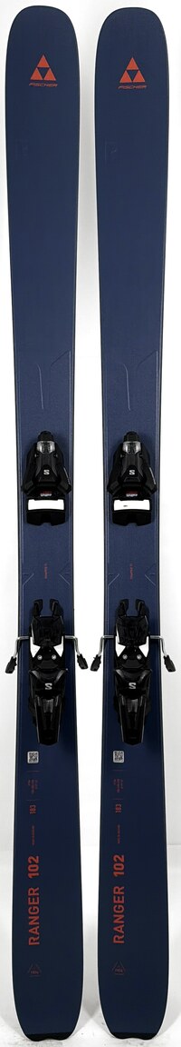 2024 Fischer Ranger 102 Skis Topsheets