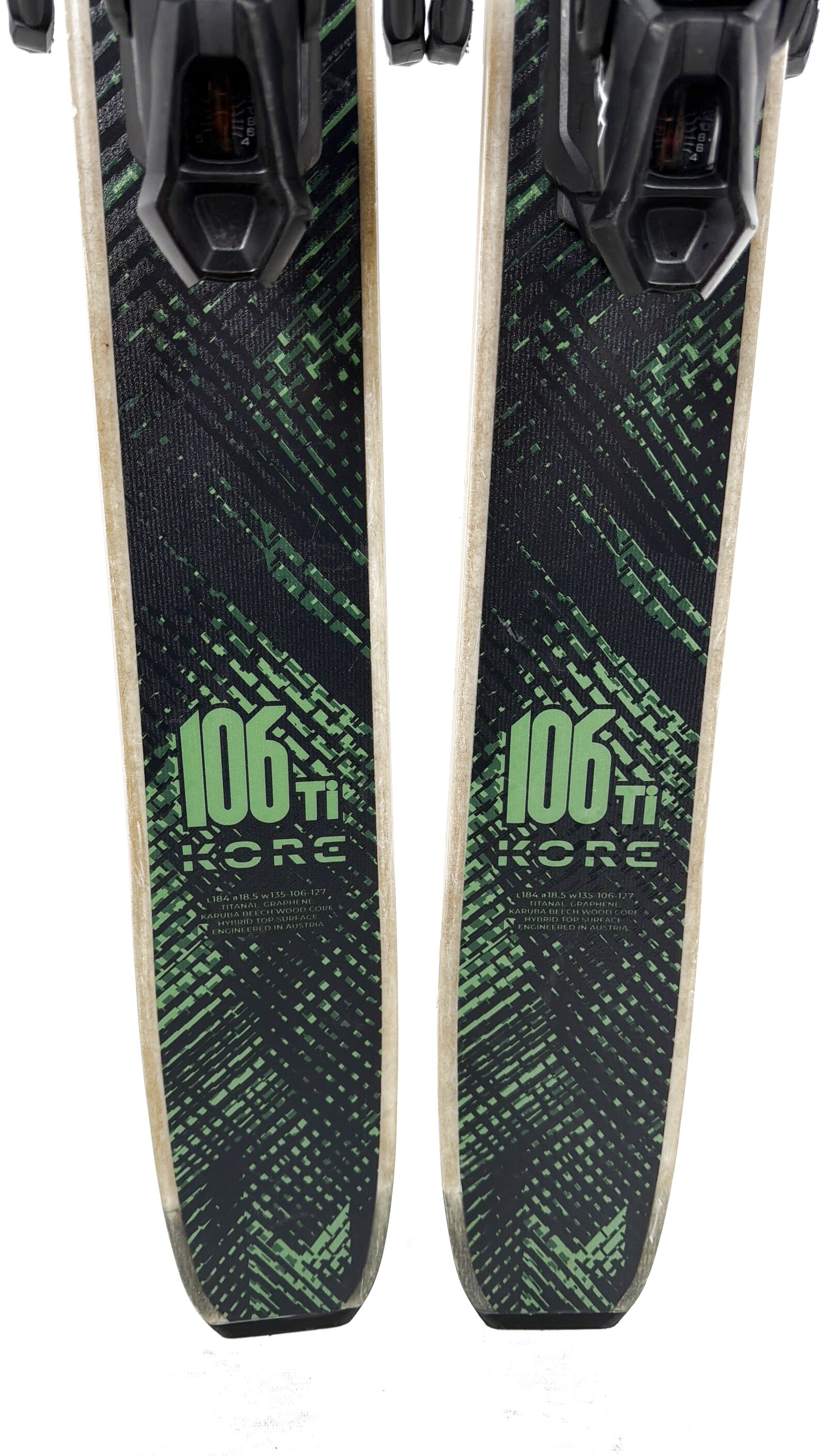 2027 Head Kore 106 Ti Skis Tail