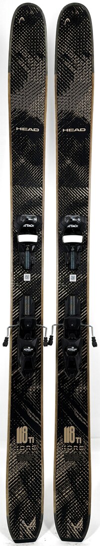 2027 Head Kore 118 Ti Skis Topsheets