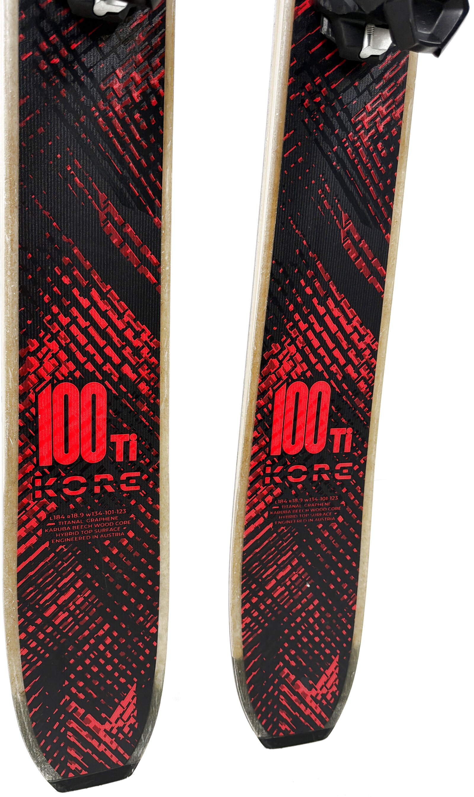 2027 Head Kore 100 Ti Skis Tail