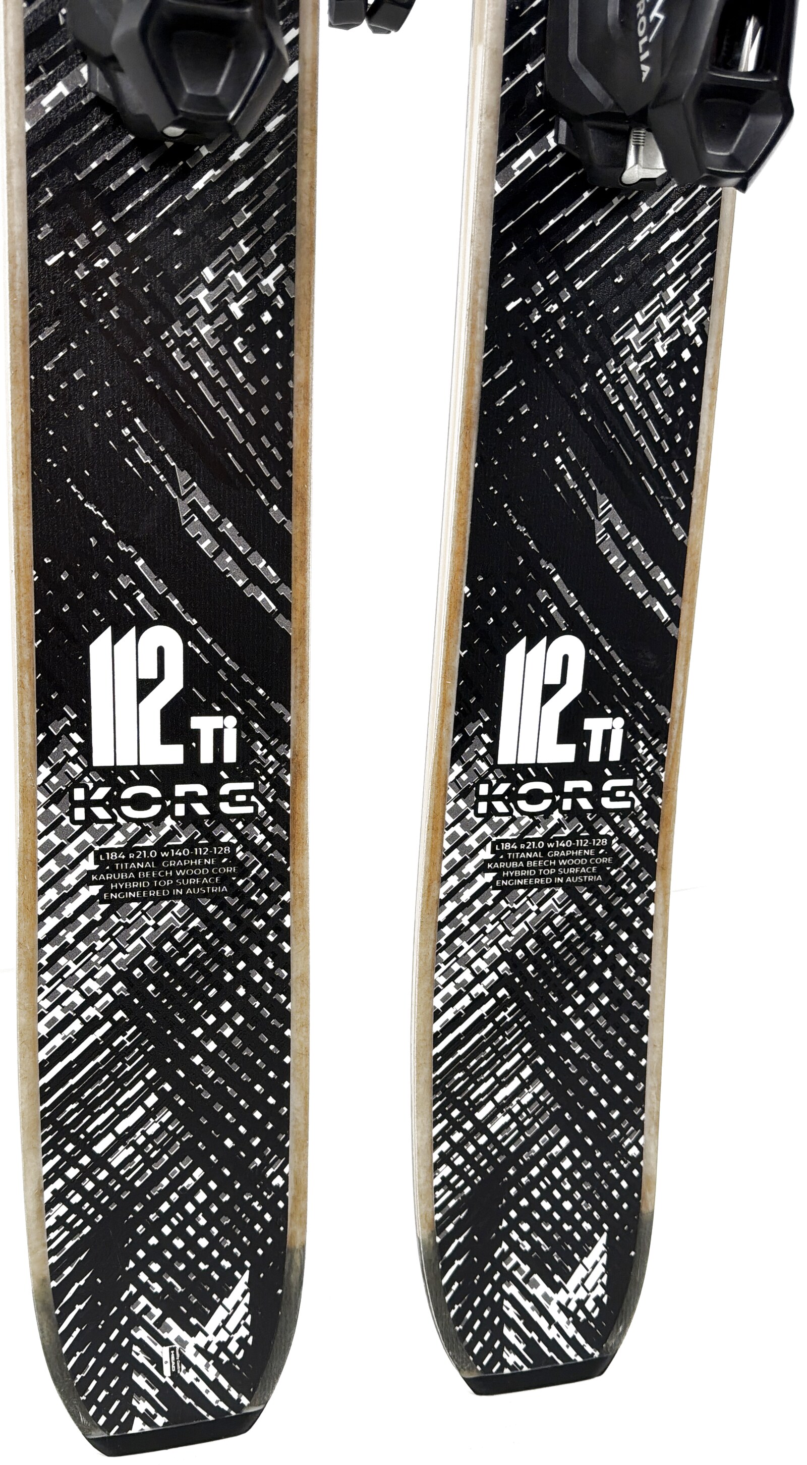 2027 Head Kore 112 Ti Skis Tail