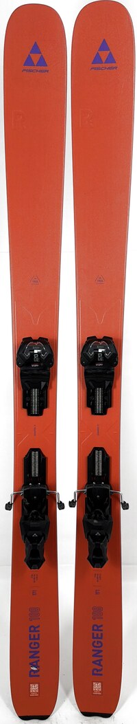 2027 Fischer Ranger 108 Skis Topsheets