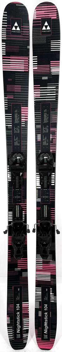 2027 Fischer Nightstick 104 Skis Topsheets