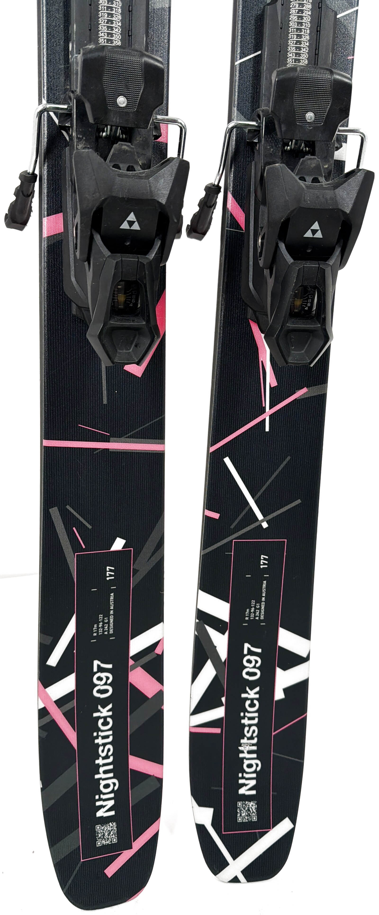 2027 Fischer Nightstick 97 Skis Tail