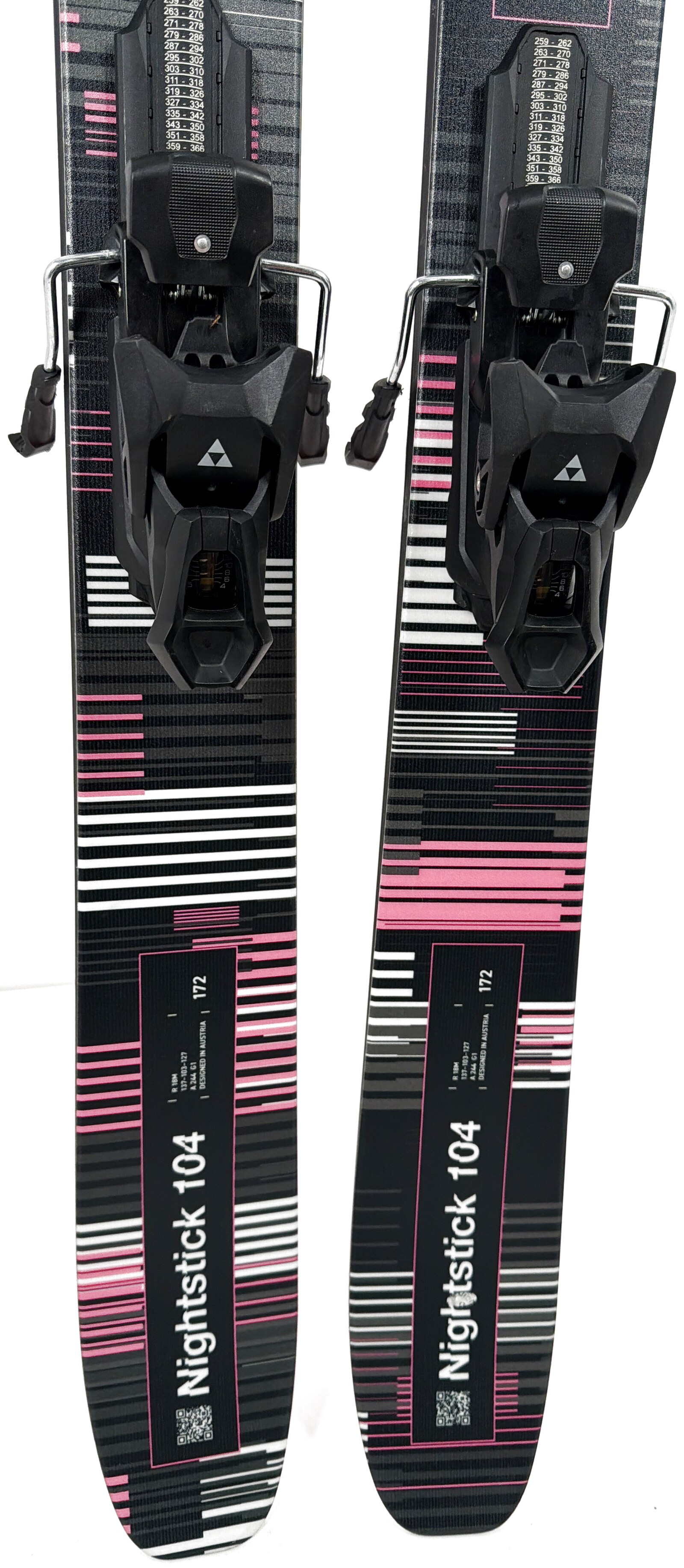 2027 Fischer Nightstick 104 Skis Tail