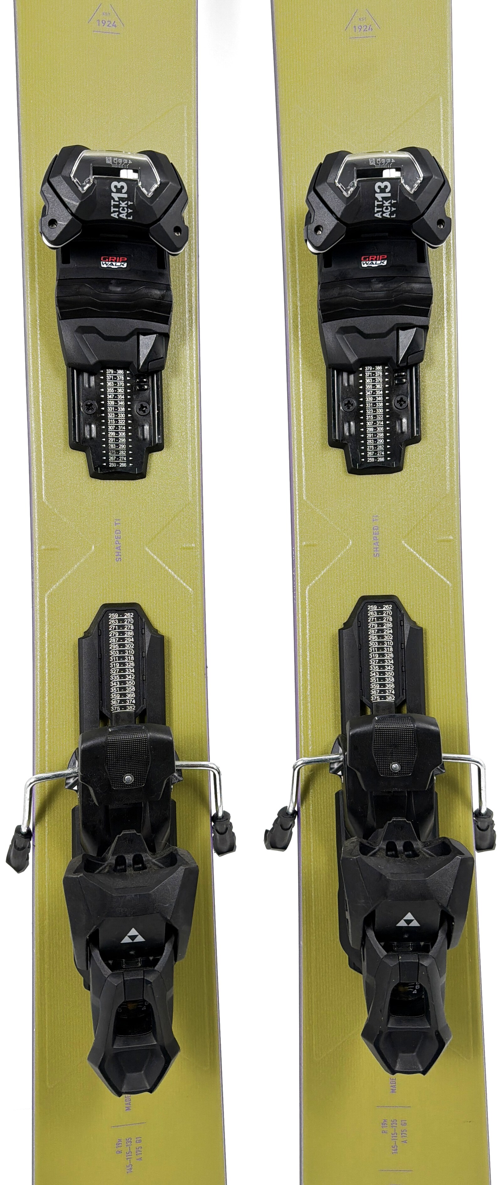 2026 Fischer Ranger 116 Skis Mid