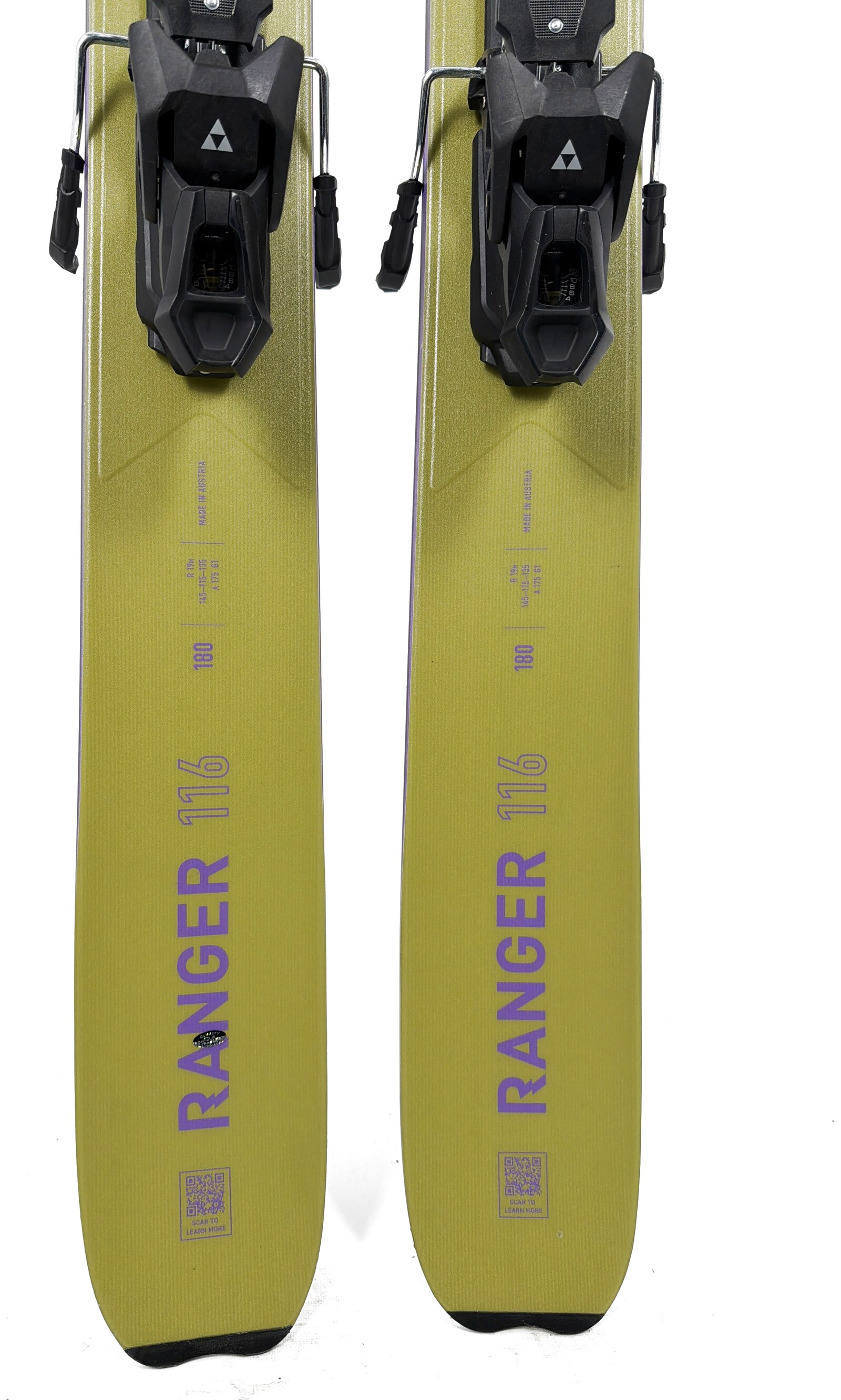 2026 Fischer Ranger 116 Skis Tail