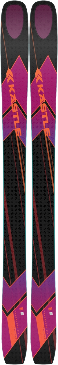 2027 Kastle Transcend 114 Skis Topsheets