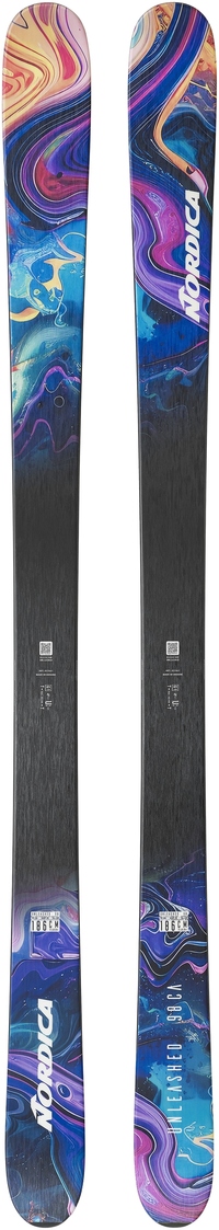 2027 Nordica Unleashed 98 CA Skis Topsheets