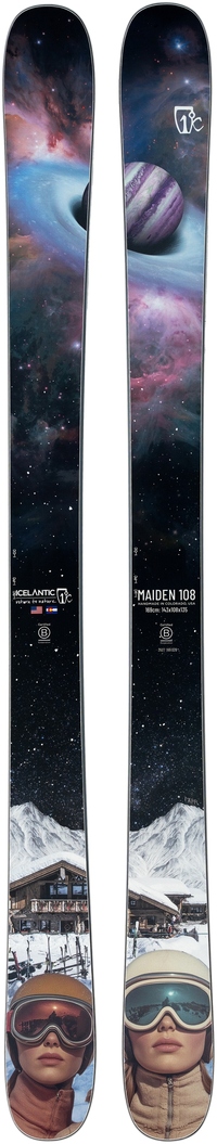 2027 Icelantic Maiden 108 Skis Topsheets