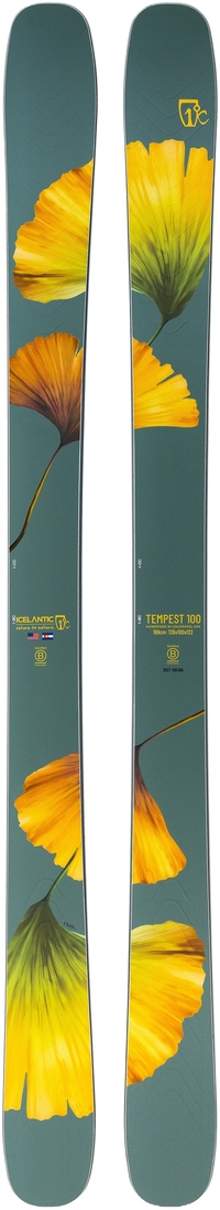 2027 Icelantic Tempest 100 Skis Topsheets