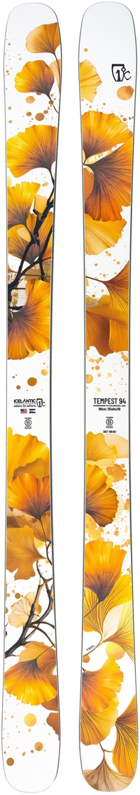 2027 Icelantic Tempest 94 Skis Topsheets