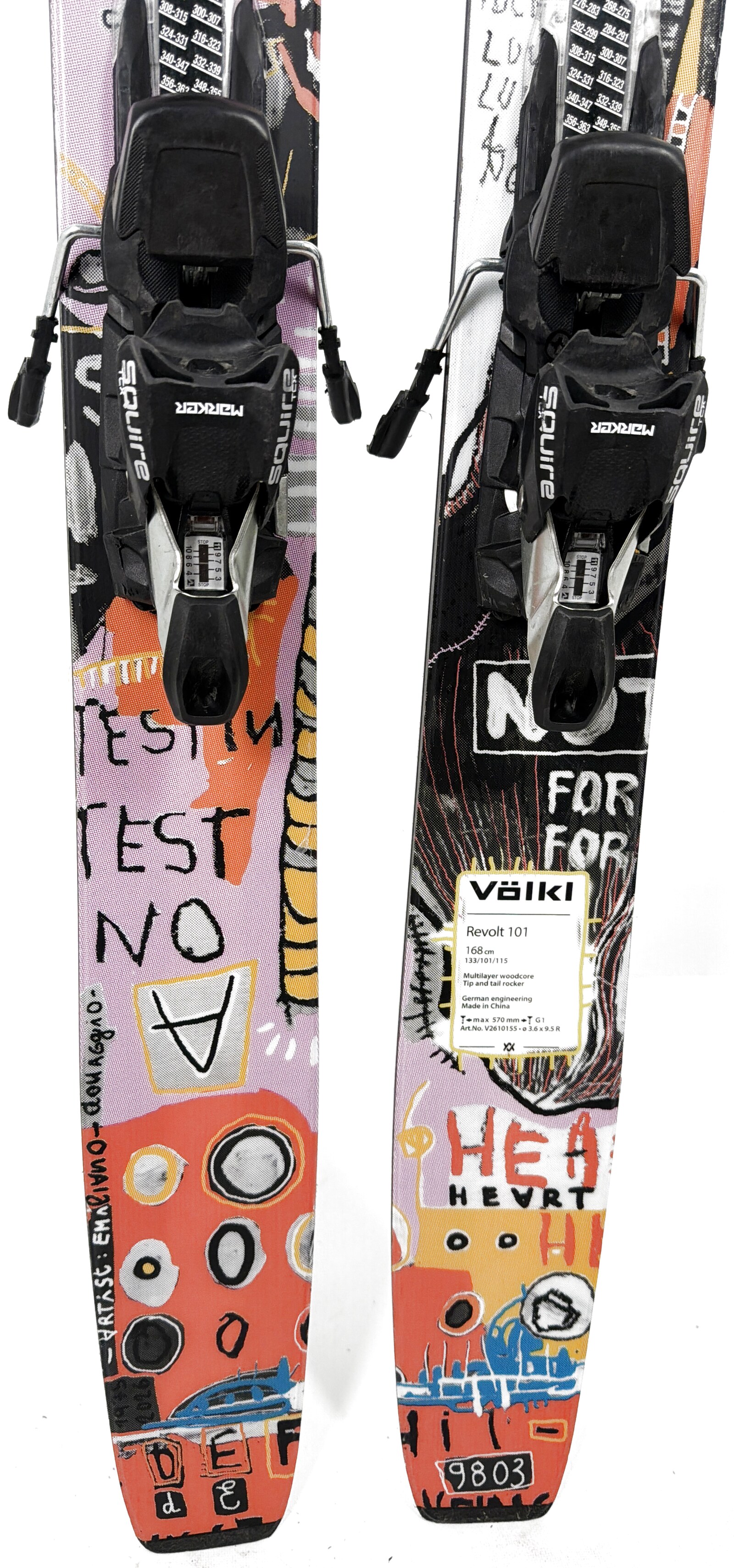 2027 Volkl Revolt 101 Skis Tail