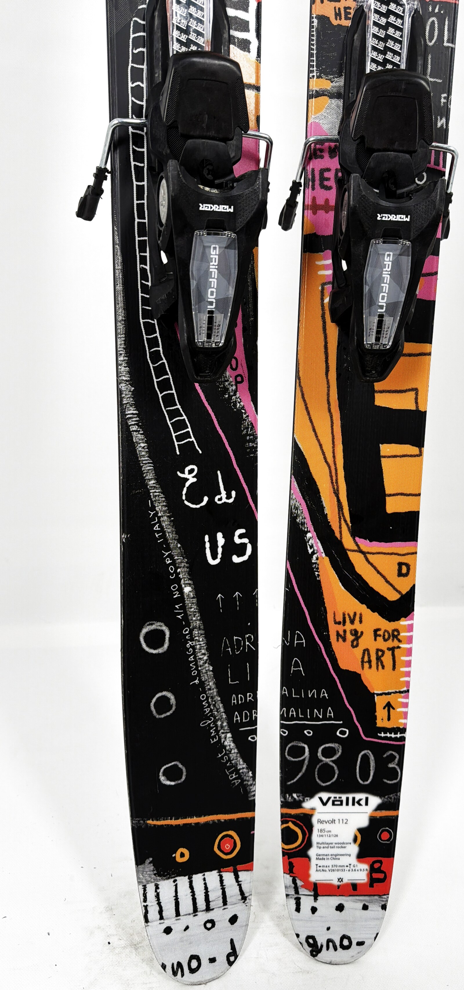 2027 Volkl Revolt 112 Skis Tail