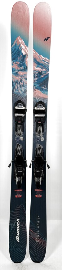 2027 Nordica Santa Ana 97 Skis Topsheets