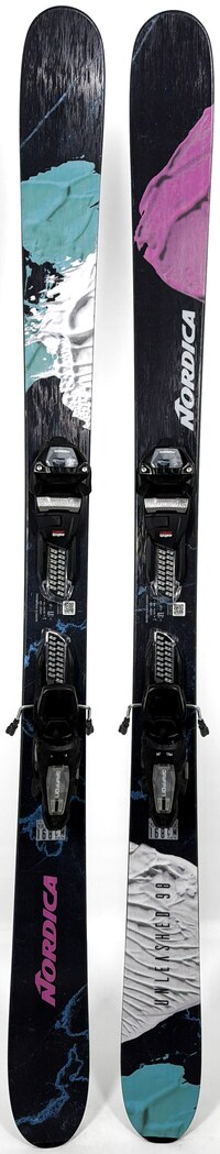 2025 Nordica Unleashed 98 Skis Topsheets