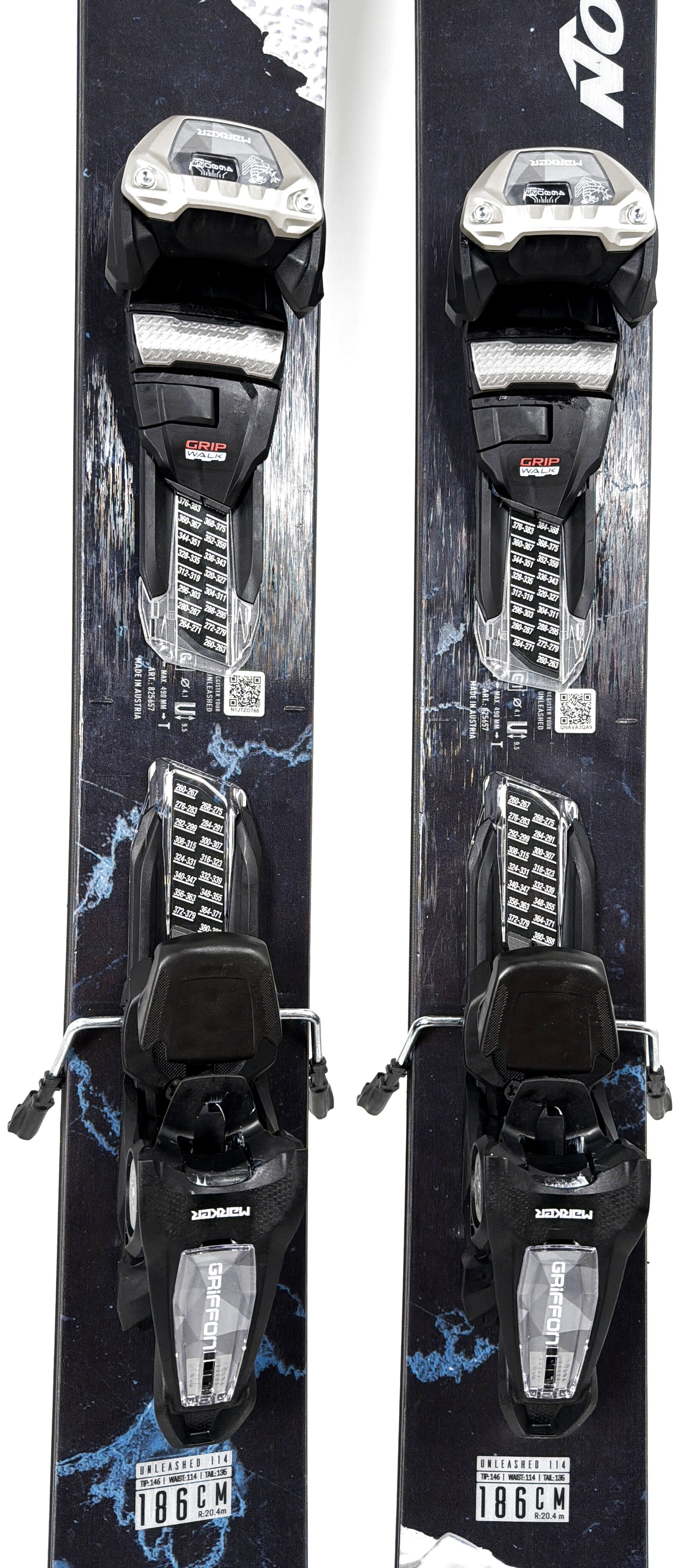 2025 Nordica Unleashed 114 Skis Mid