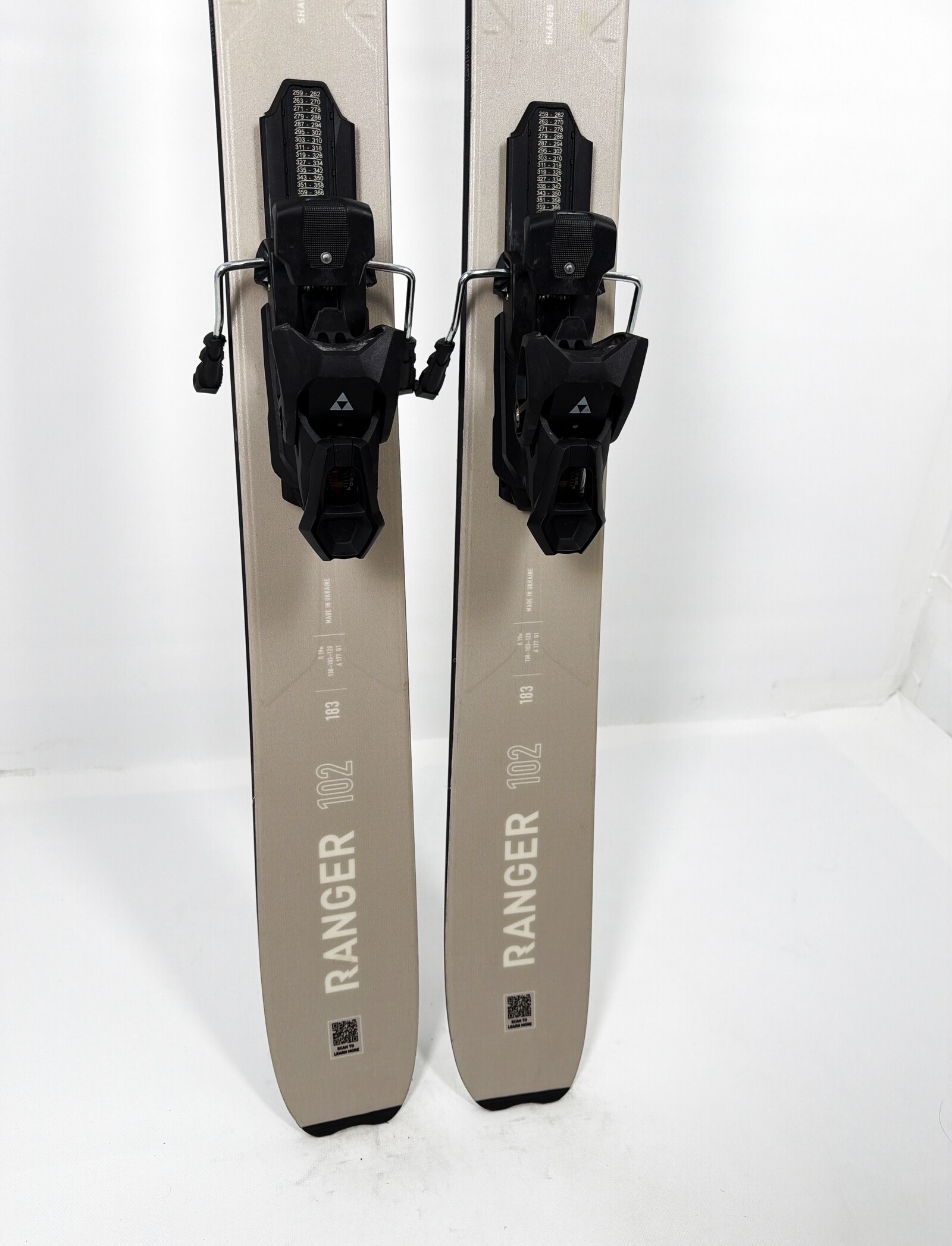 2026 Fischer Ranger 102 Skis Tail