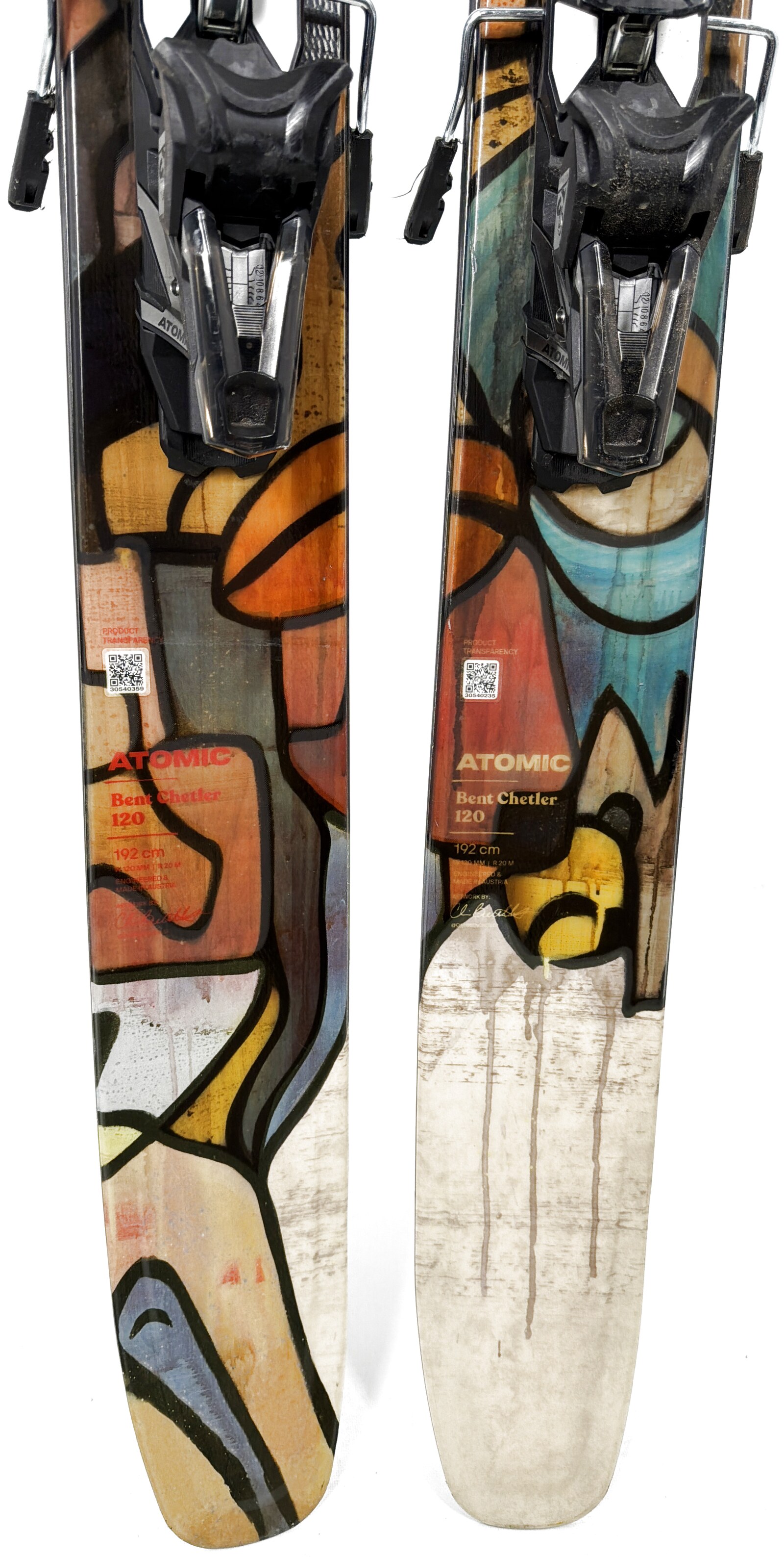 2026 Atomic Bent Chetler 120 Skis Tail