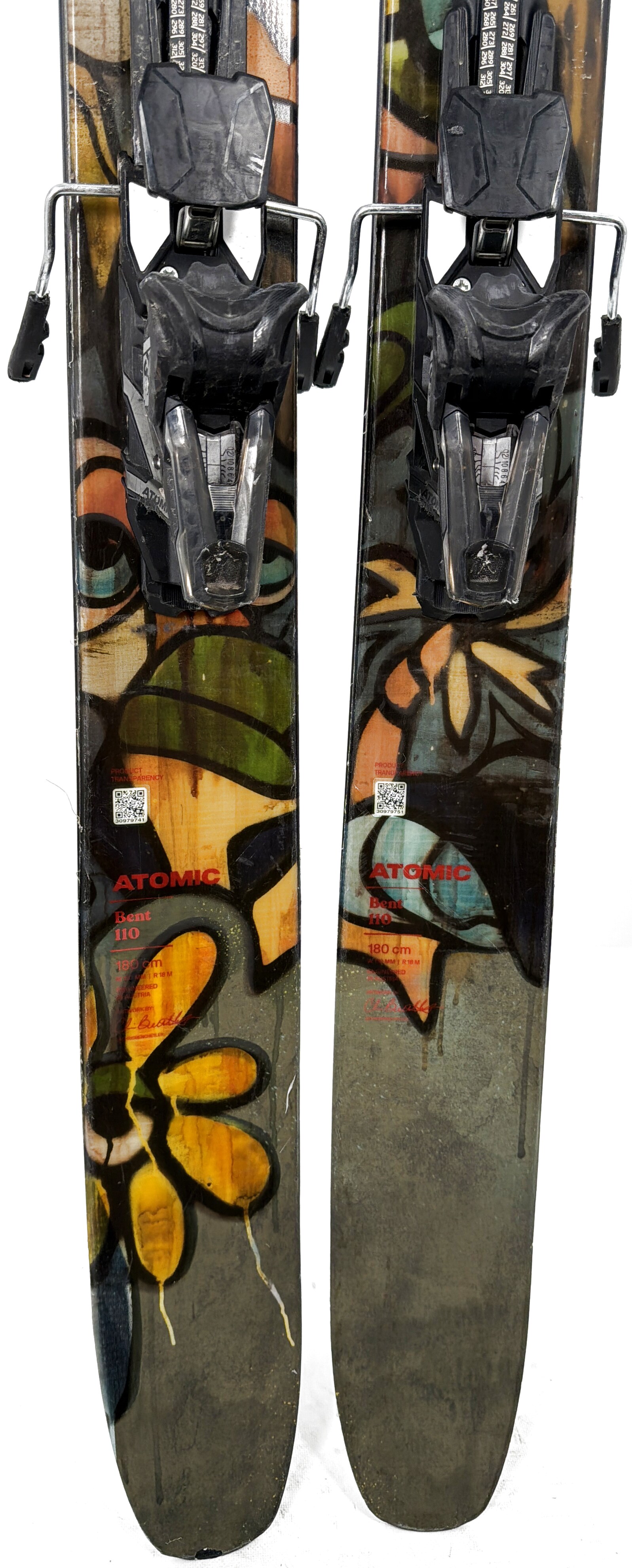 2026 Atomic Bent 110 Skis Tail