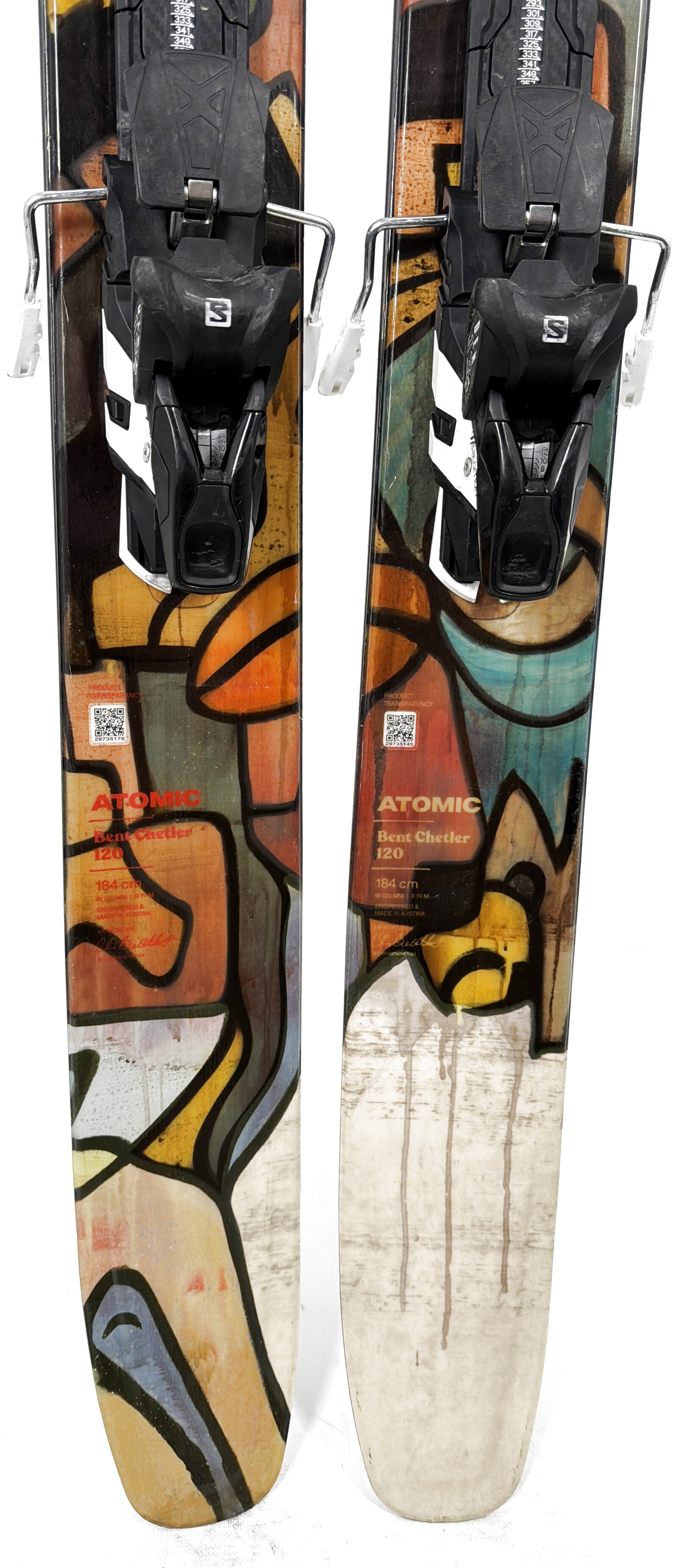 2026 Atomic Bent Chetler 120 Skis Tail