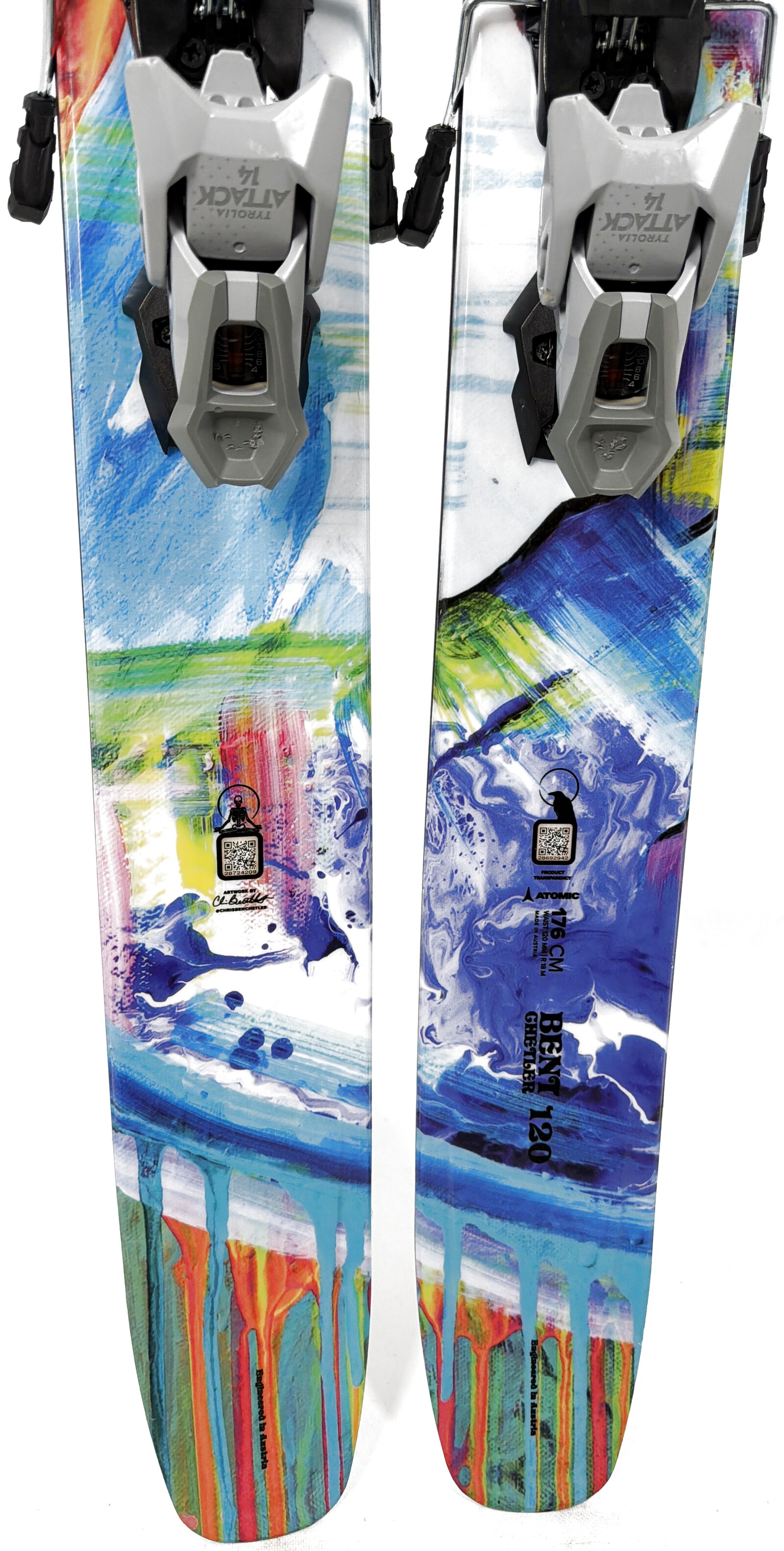 2025 Atomic Bent Chetler 120 Skis Tail