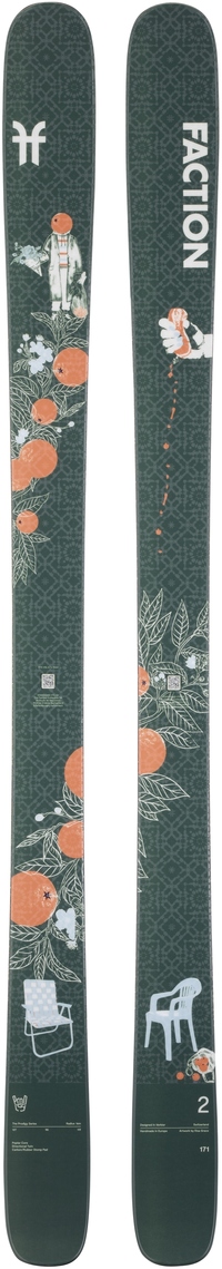 2027 Faction Prodigy 2 Capsule Skis Topsheets