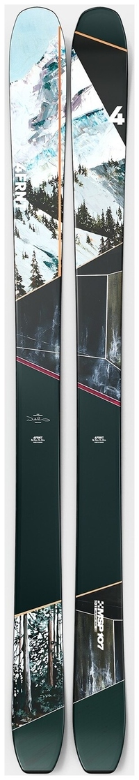 2027 4FRNT MSP 107 Skis Topsheets