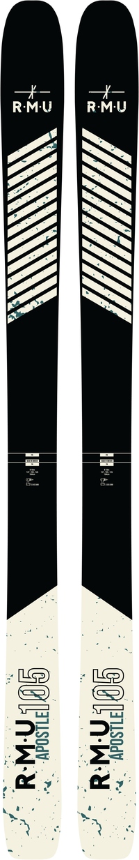 2027 RMU Apostle 105 Skis Topsheets