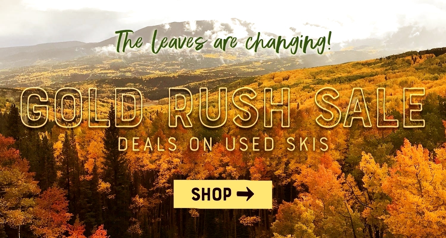 Gold Rush Used Ski Sale